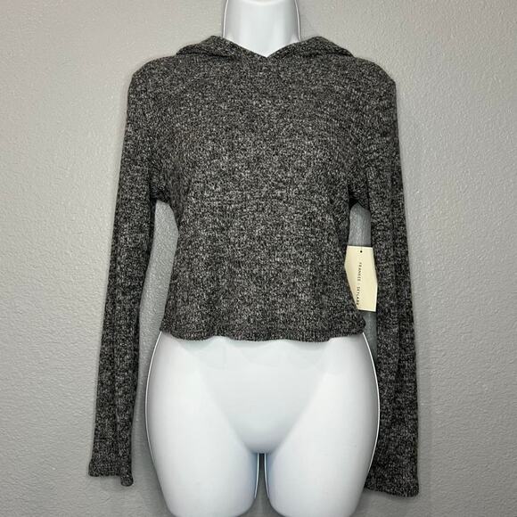 Frankee & Skylarr hoodie gray long sleeve - Picture 1 of 7